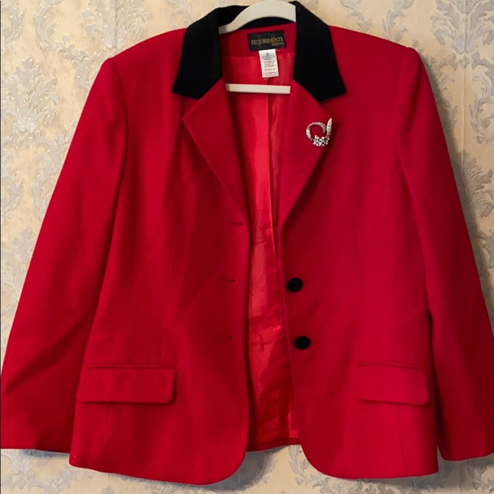 Red Requirements Jacket